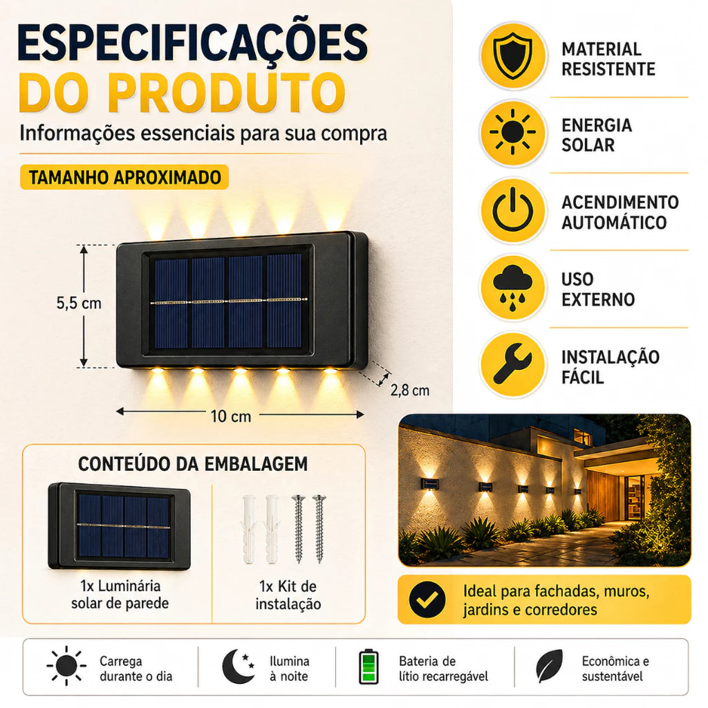 Kit Luz da Vila – 2 Unidades