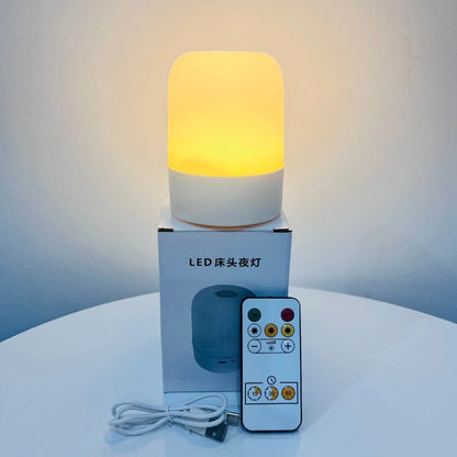 Luminária Touch LED AuraLux 3 Tons Recarregável